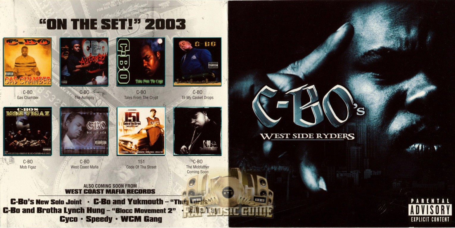 C-Bo - West Side Ryders: 1st Press. CD | Rap Music Guide